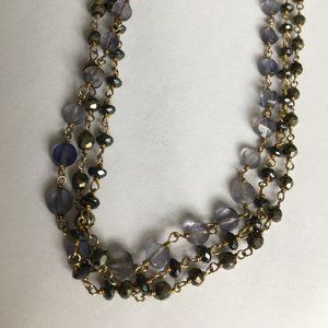 ela rae multistrand chocker necklace